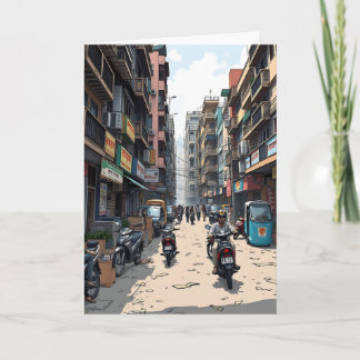 Carte Salut de l'Inde