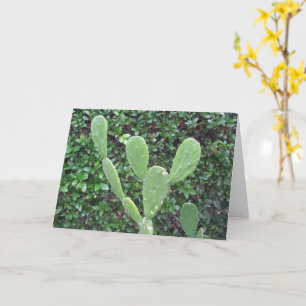 Carte "Salut !" Greetings from a cute Cactus or Mouse ?