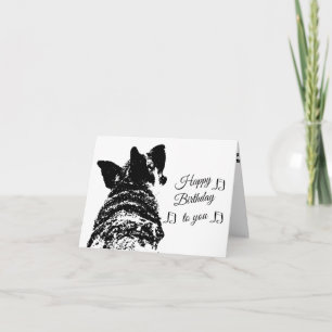 Carte Salutation d'anniversaire humoristique avec berger