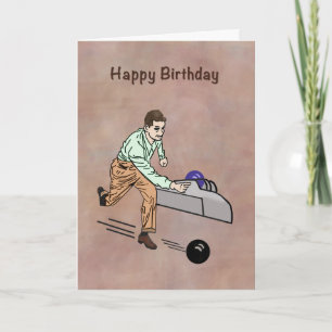 Carte Salutation d'anniversaire pour Golfer, personnalis