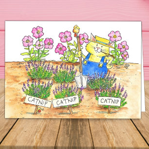 Carte Salutation de Cat Gardener