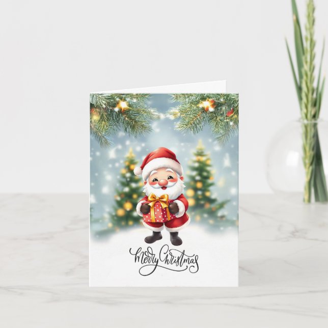 Carte Salutation de Noël (Devant)