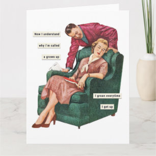 Carte Salutation grandie