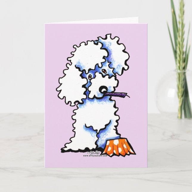 Carte Salutation personnalisée par Bithday heureuse de (Devant)