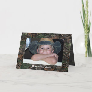 Carte Salutation photo Camo