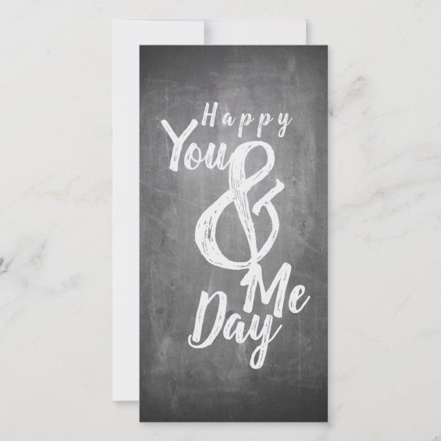 Carte Salutations anniversaire en mode tableau de bord (Devant)