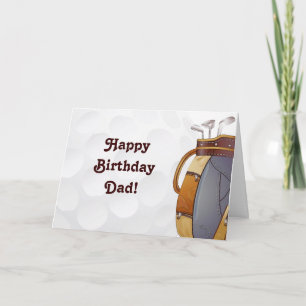 Carte Salutations de golf