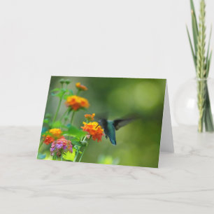 Carte Salutations de Hummer d'été