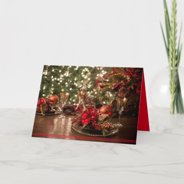 Carte Salutations de vacances (Devant)