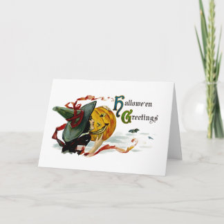 Carte Salutations d'Halloween