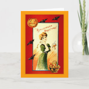Carte Salutations d'Halloween