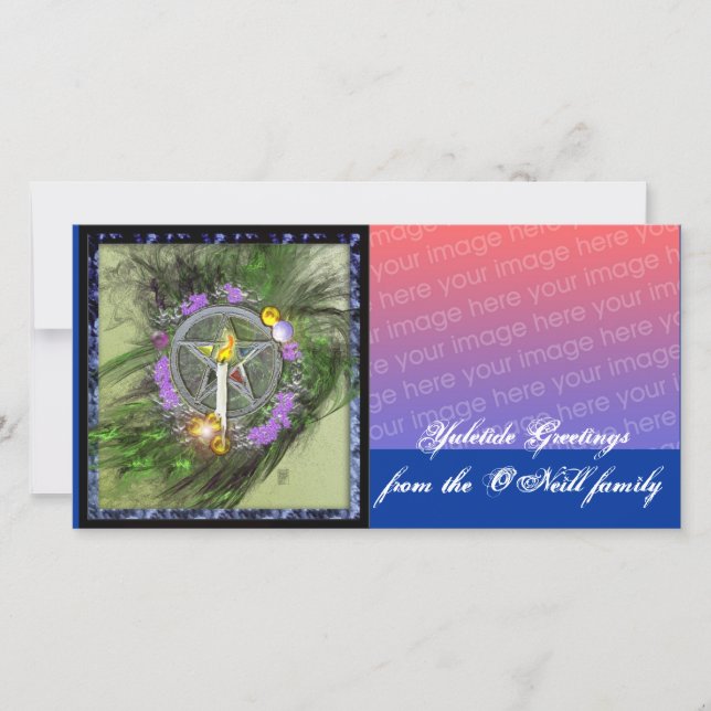 Carte salutations du yuletide (Devant)