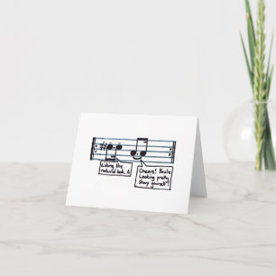 Carte Salutations musicales