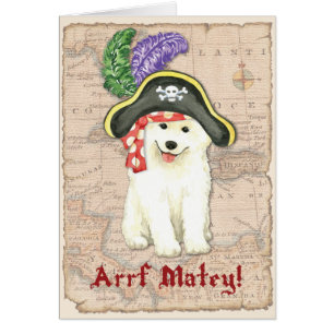 Carte Samoyed Pirate