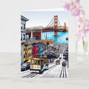 Carte San Francisco, Californie