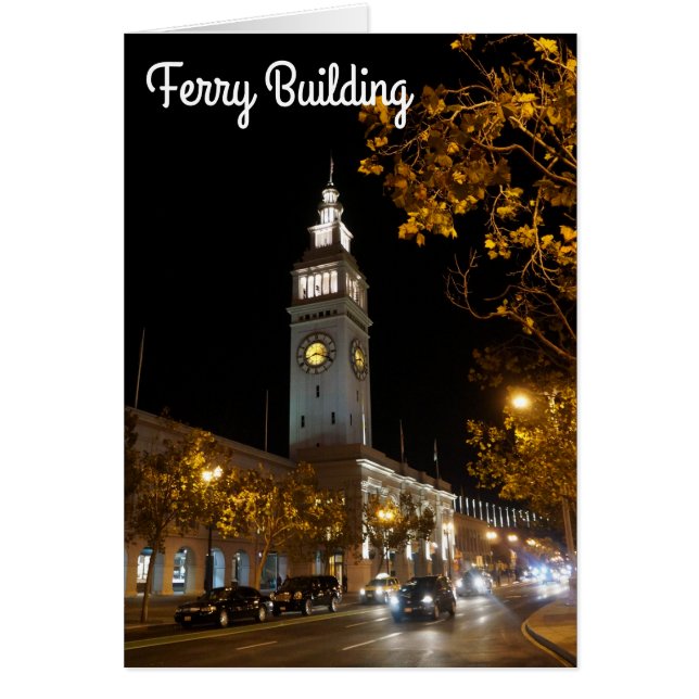 Carte San Francisco Ferry Building #13 Card (Devant)