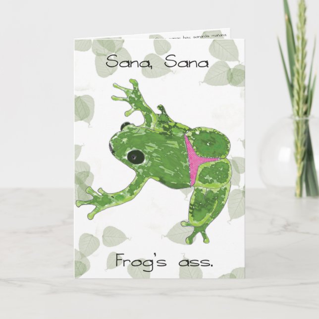 Carte Sana Sana Colita de Rana (Devant)