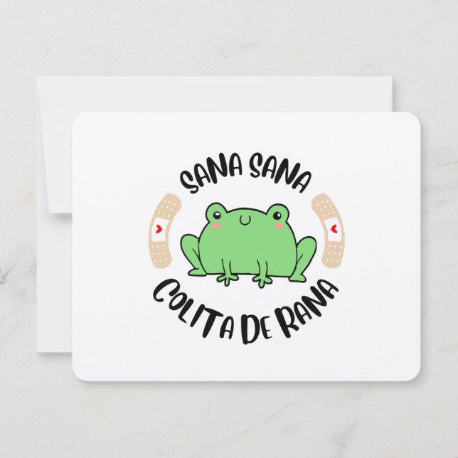 Carte Sana Sana Colita de Rana (Devant)