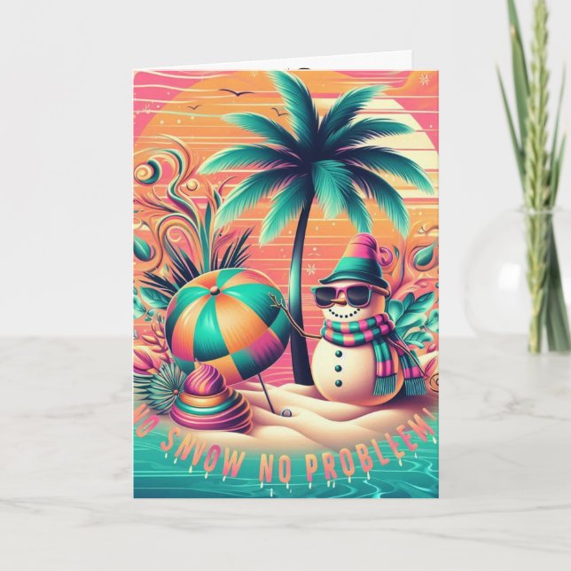 Carte Sandman Christmas Card (Devant)