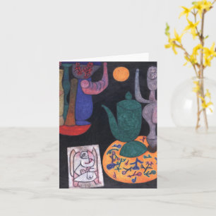 Carte Sans titre (Vie morte) de Paul Klee, Art Abstrait