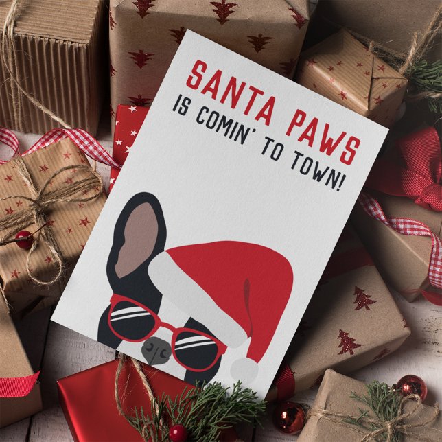 Carte Santa Paws (Créateur téléchargé)