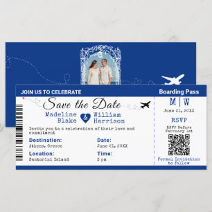 Carte Santorini Skies Embarquement Style Pass Enregistre