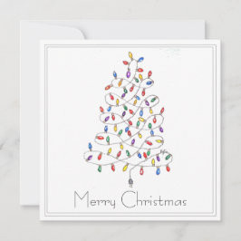 Carte Sapin de Noël