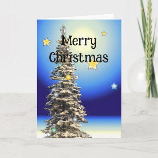 Carte Sapin de Noël