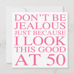 Carte Sassy 50e anniversaire pour les femmes