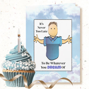 Carte Sassy 60e Anniversaire Homme Caricature drôle Dire