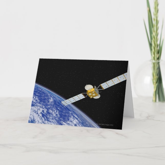 Carte Satellite de télécommunications (Devant)