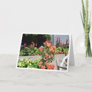 Carte Saumon en fleur