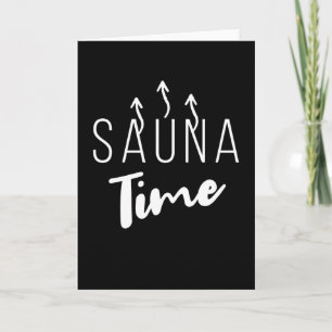 Carte Sauna TIme Wellness