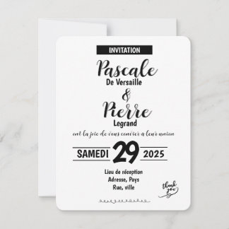 Carte - SAVE THE DATE