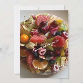 Carte Saveur du dimanche