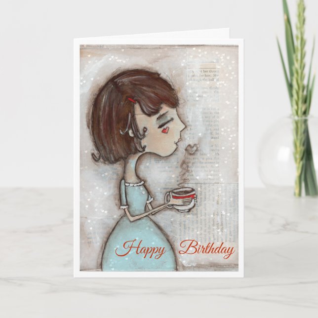 Carte Savourez l'ordinaire - Anniversaire (Devant)