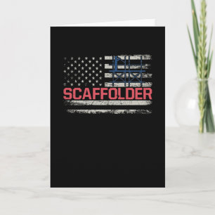 Carte Scaffolder USA Drapeau fabricant échafaudage