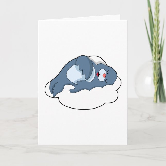 Carte Sceau chez Dormir sur un Nuage (Devant)