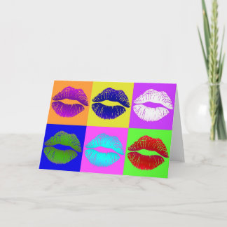 Carte Scellé avec un baiser