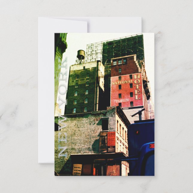 Carte Scene de New York Street (Devant)