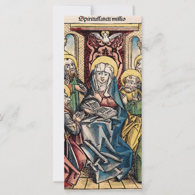 Carte Scène de Pentecôte après le dimanche de Pâques (Devant)