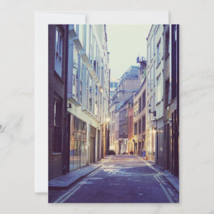 Carte Scène de rue à Soho Londres