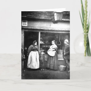 Carte Scène de rue dans Londres victorienne