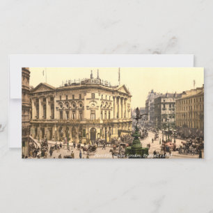 Carte Scène de rue vintage Piccadilly Circus