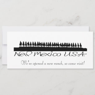 Carte Scènes du Nouveau-Mexique