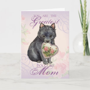 Carte Schipperke Heart Maman