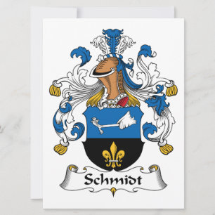 Carte Schmidt Family Crest