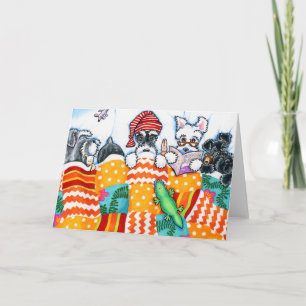 Carte Schnauzers Et Snoozes