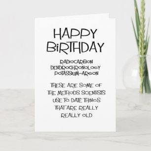 Carte scientifique heureux anniversaire avec pour frère