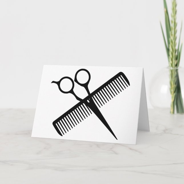 Carte Scissors et Comb (Devant)